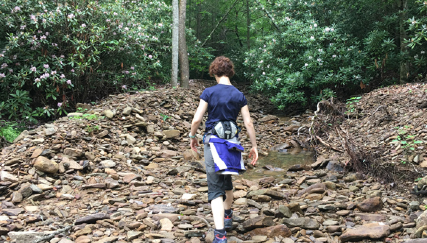 Anthony Creek hiker