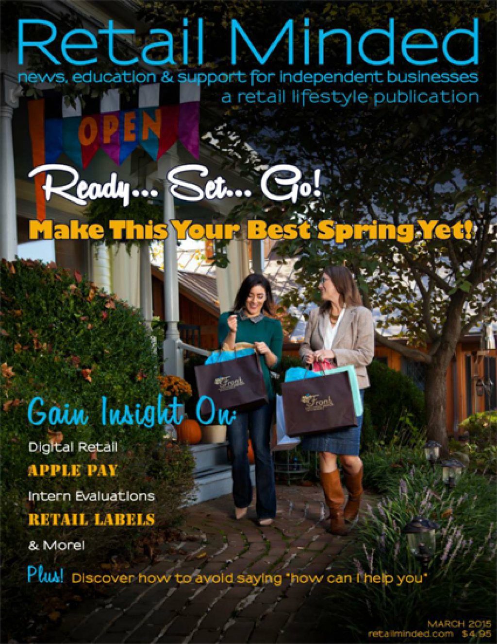 Retail Minded magazine cover.