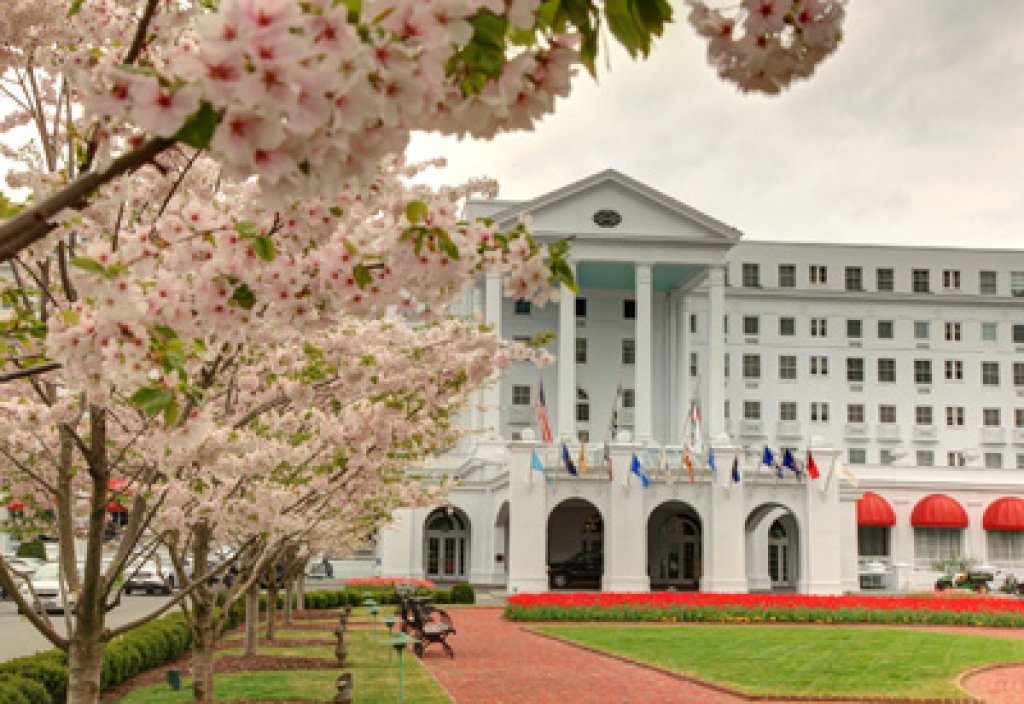 The Greenbrier Hotel.