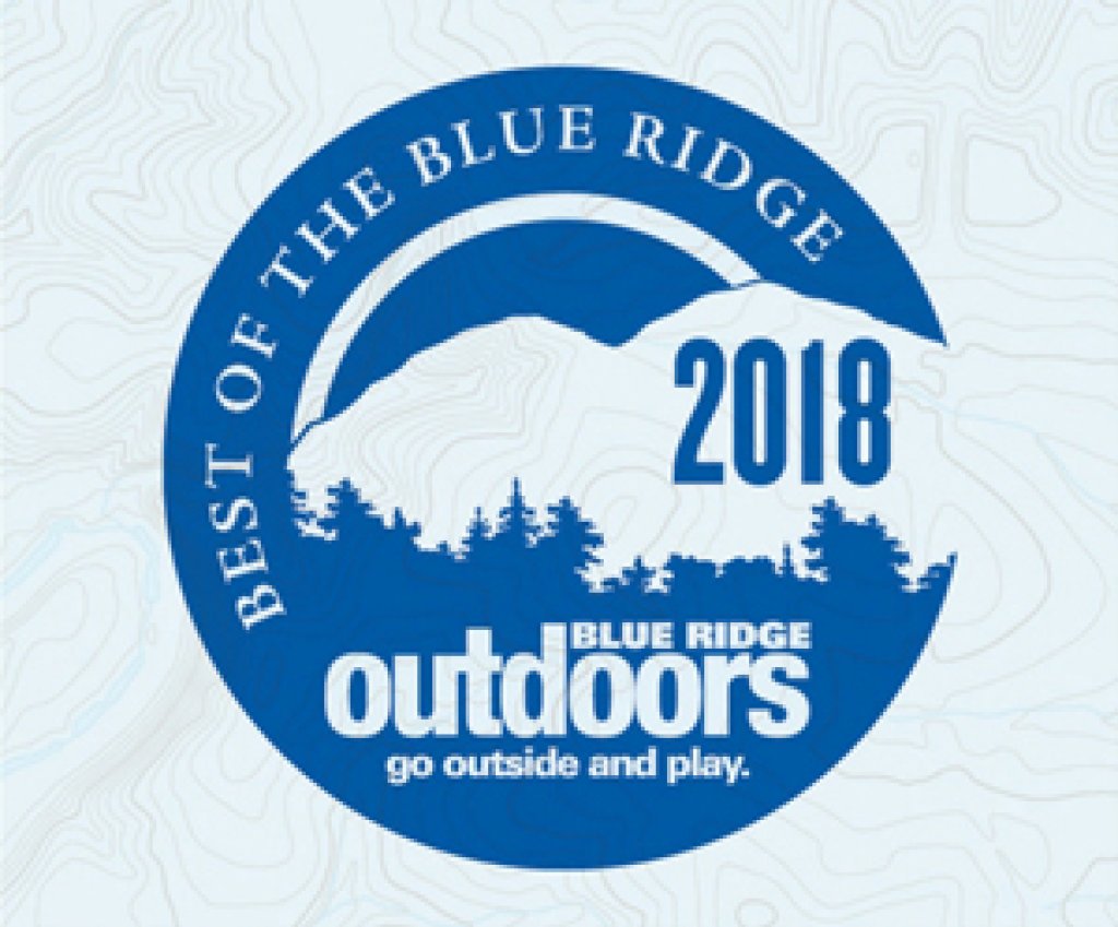 Blue Ridge Outdoors Best Adventure Town Logo.