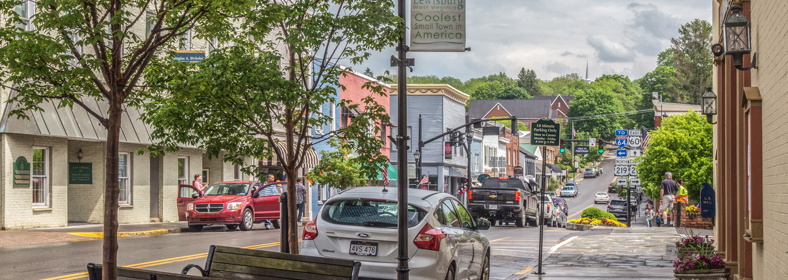 Downtown lewisburg streetscape