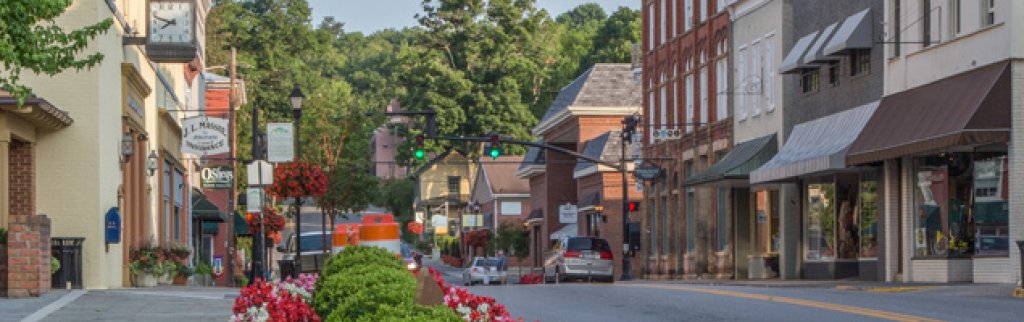 Downtown Lewisburg.